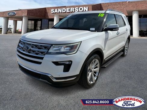Certified 2018 Ford Explorer Limited w/ Ford Safe & Smart Package image 7