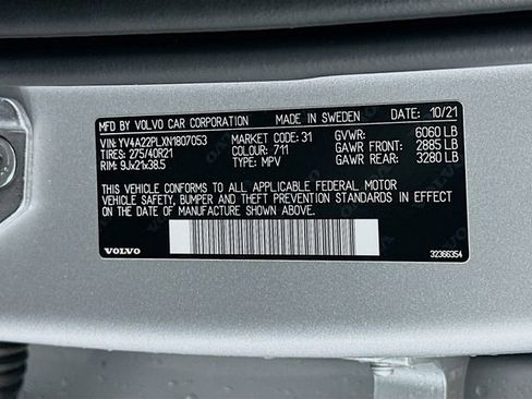 Used 2022 Volvo XC90 T6 Inscription image 36