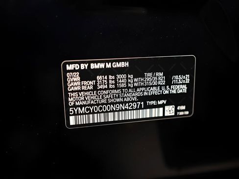 Used 2022 BMW X6 M w/ Executive Package image 27