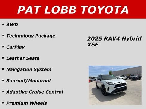 Used 2025 Toyota RAV4 XSE w/ Advanced Technology Package image 28