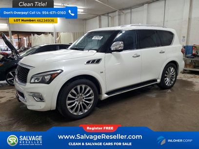Used 2017 INFINITI QX80 4WD w/ Deluxe Technology Package