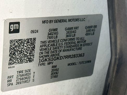 Used 2024 GMC Yukon XL SLT RWD image 12