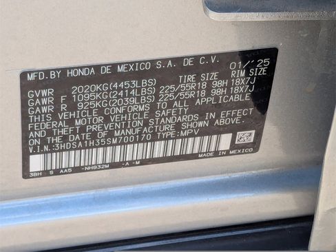 Certified 2025 Acura ADX FWD image 37
