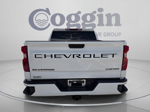 Certified 2024 Chevrolet Silverado 1500 Custom w/ Turbomax Blackout Package AWD/4WD image 4