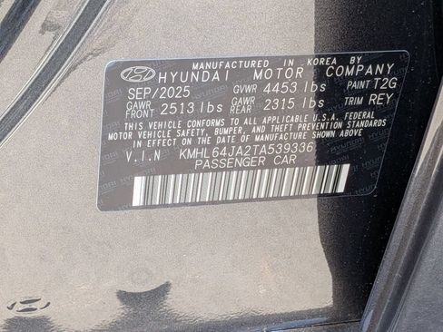 New 2026 Hyundai Sonata SEL FWD image 34