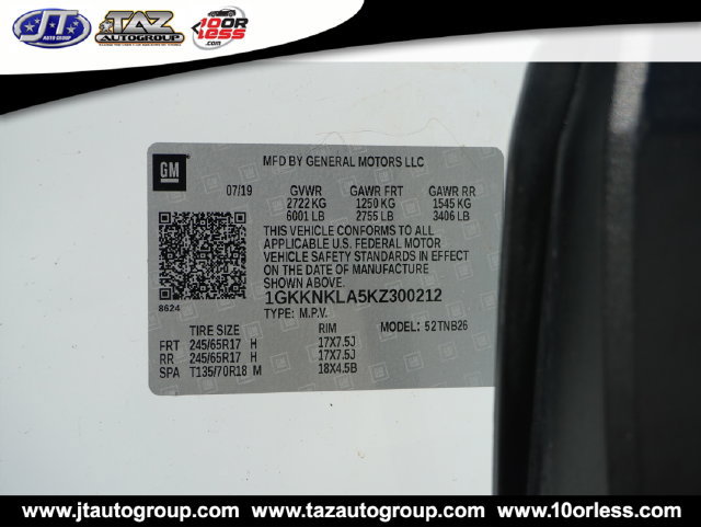 Used 2019 GMC Acadia SLE FWD image 25