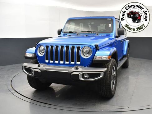Used 2022 Jeep Wrangler Unlimited Sahara w/ Cold Weather Group image 2
