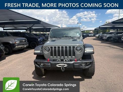 Used 2020 Jeep Wrangler Unlimited Rubicon w/ Steel Bumper Group AWD/4WD image 2