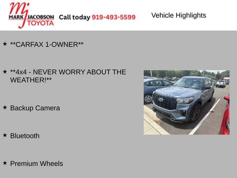 Used 2025 Ford Explorer ST-Line w/ Premium Package AWD/4WD image 7