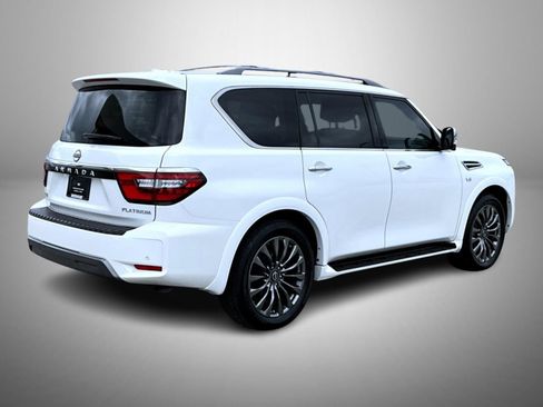 Used 2021 Nissan Armada Platinum w/ Captain's Chairs Package AWD/4WD image 5