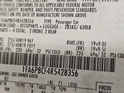 Used 2024 Ford Mustang GT Premium w/ GT Performance Package RWD image 9