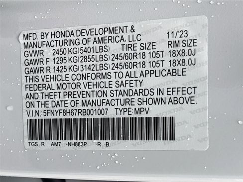 Certified 2024 Honda Passport TrailSport image 37