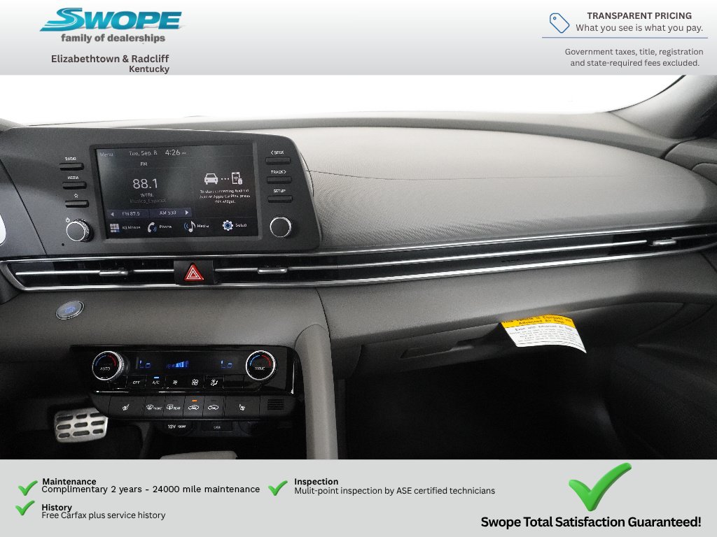 Certified 2026 Hyundai Elantra SEL Sport Premium FWD image 19