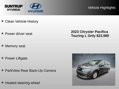 Used 2023 Chrysler Pacifica Touring-L FWD image 8