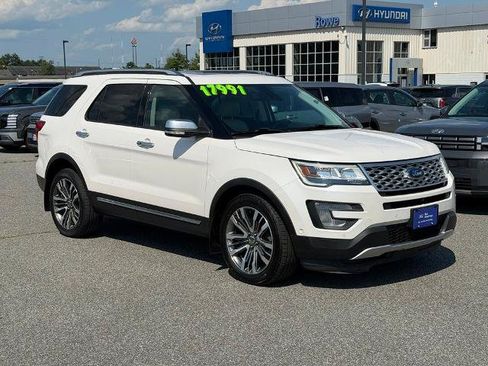 Certified 2017 Ford Explorer Platinum AWD/4WD image 1