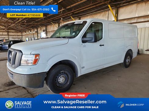 Used 2017 Nissan NV 1500 SV w/ Back Door Glass Package image 1