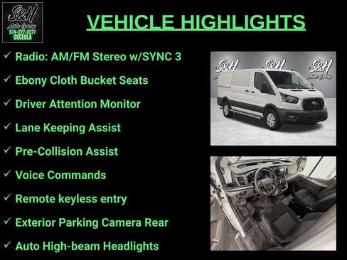 Used 2025 Ford Transit 250 Low Roof w/ Exterior Upgrade Package RWD image 3
