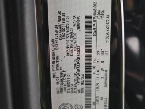 Used 2023 Ford F150 Lariat w/ Equipment Group 502A High image 15