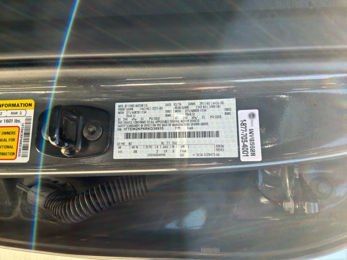 Used 2024 Ford F150 STX w/ STX Black Appearance Package RWD image 22