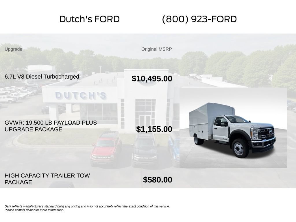 New 2024 Ford F550 2WD Regular Cab Super Duty image 5