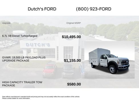New 2024 Ford F550 2WD Regular Cab Super Duty image 5