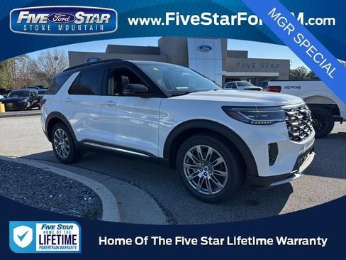 New 2026 Ford Explorer Platinum RWD image 2