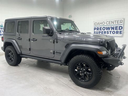 Used 2021 Jeep Wrangler Unlimited Sport image 2