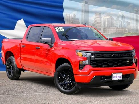 Used 2025 Chevrolet Silverado 1500 Custom AWD/4WD image 1