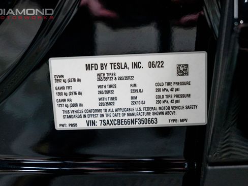 Used 2022 Tesla Model X Plaid AWD/4WD image 82