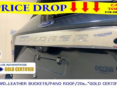 Certified 2022 Ford Explorer XLT w/ Equipment Group 202A image 19