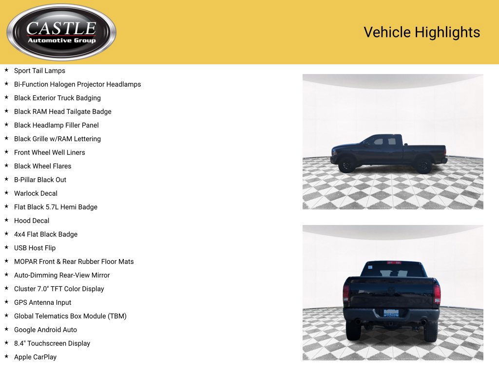Used 2022 RAM 1500 Warlock w/ Electronics Group AWD/4WD image 16