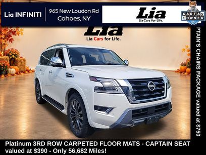 Used 2023 Nissan Armada Platinum w/ Captain's Chairs Package
