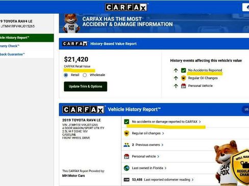 Used 2019 Toyota RAV4 LE image 18