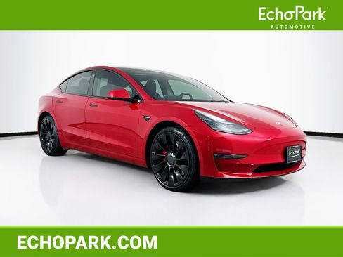 Used 2023 Tesla Model 3 Performance AWD/4WD image 1