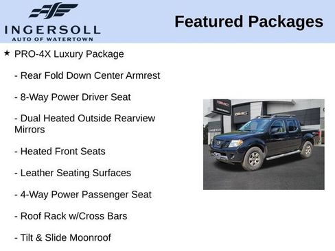 Used 2012 Nissan Frontier PRO-4X w/ Pro-4x Luxury Pkg AWD/4WD image 14