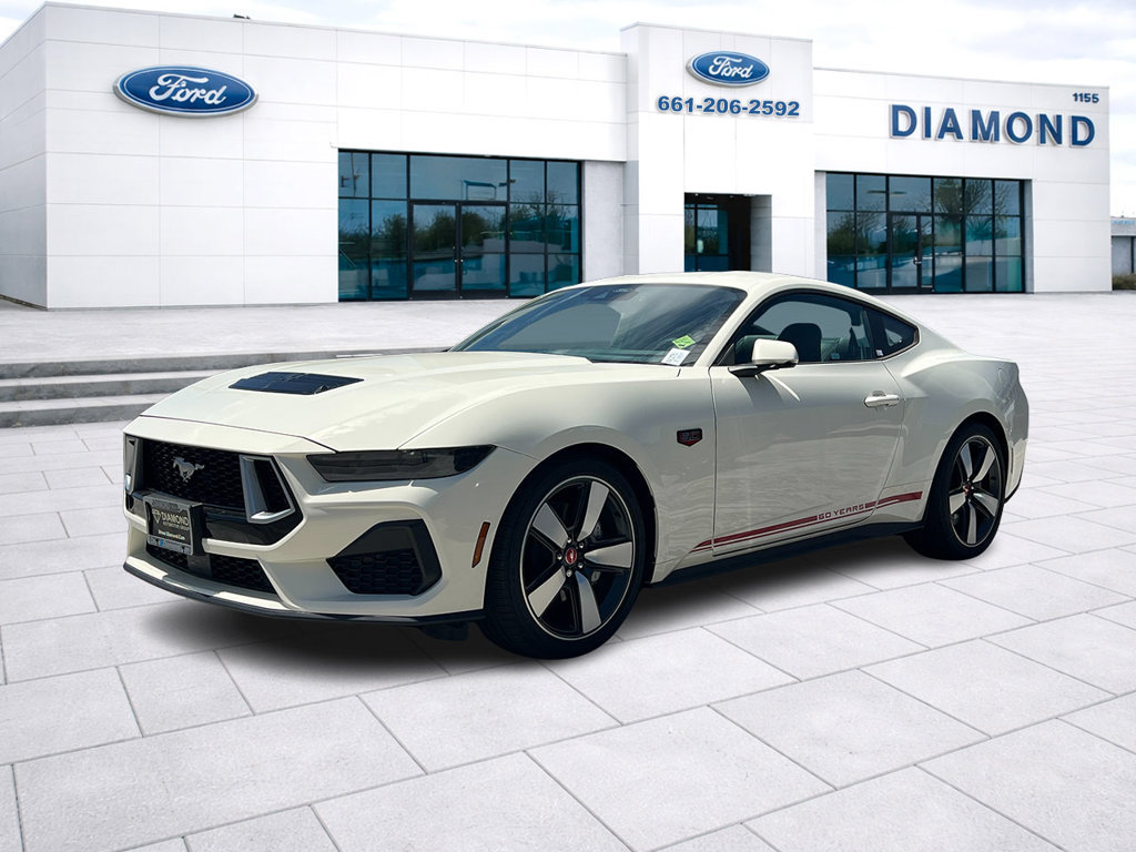New 2025 Ford Mustang GT Premium w/ 60th Anniversary Package RWD image 1