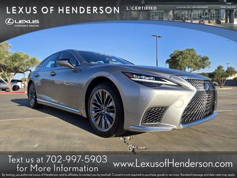 Certified 2023 Lexus LS 500 w/ Accessory Package (Z1) RWD image 1