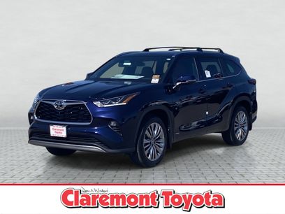 New 2025 Toyota Highlander Platinum