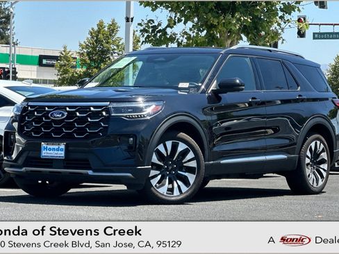 Used 2025 Ford Explorer Platinum w/ LUX Leather Package AWD/4WD image 1