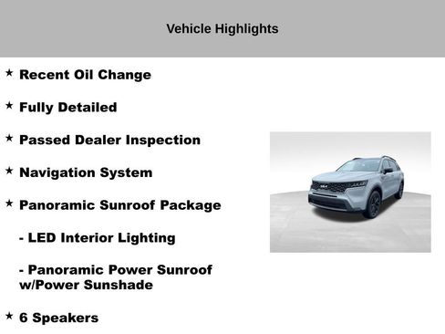 Certified 2023 Kia Sorento S w/ Panoramic Sunroof Package AWD/4WD image 19