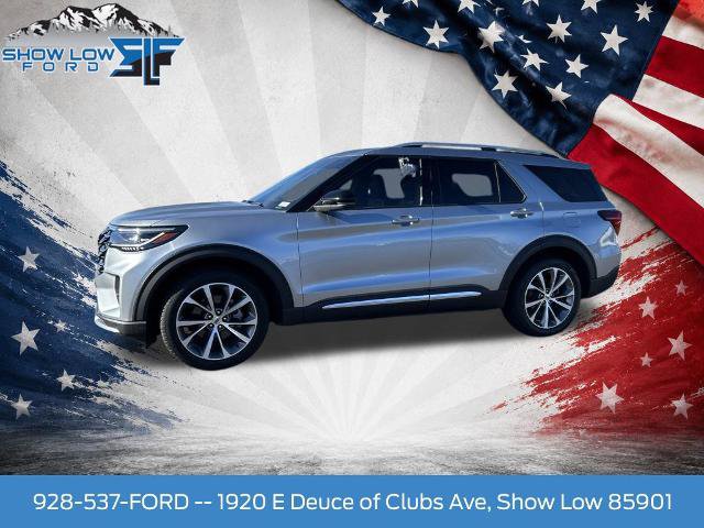 Certified 2025 Ford Explorer Platinum w/ Ultimate Package RWD image 4