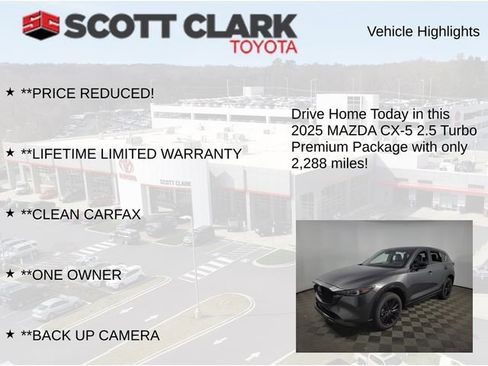 Used 2025 MAZDA CX-5 2.5 Turbo w/ Premium Package image 13