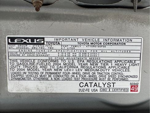 Used 2004 Lexus GX 470 AWD/4WD image 27