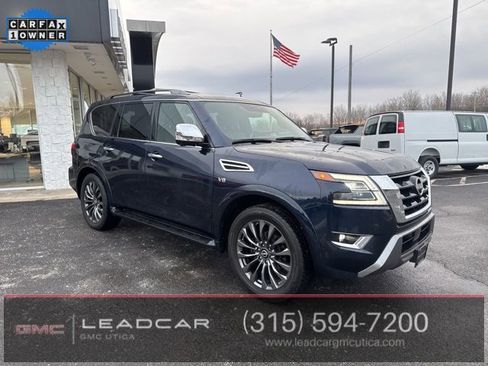 Used 2022 Nissan Armada Platinum w/ Captain's Chairs Package image 10
