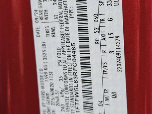 Certified 2024 Ford F150 Lariat w/ Bed Utility Package image 35