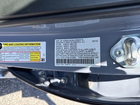 Used 2022 Honda Accord Touring image 13