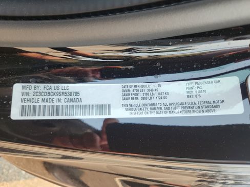 New 2025 Dodge Charger R/T w/ Quick Order Package 25M R/T image 26