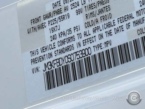 New 2025 MAZDA CX-5 2.5 Turbo w/ Premium Package image 21