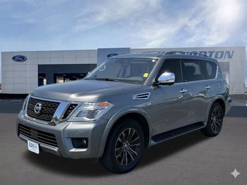 Used 2019 Nissan Armada Platinum w/ Captain's Chairs Package AWD/4WD image 9