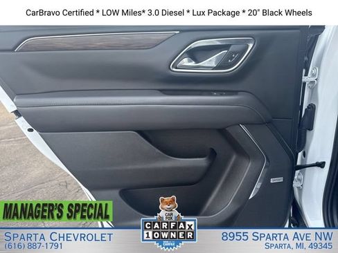 Certified 2023 Chevrolet Tahoe LT w/ Luxury Package AWD/4WD image 19